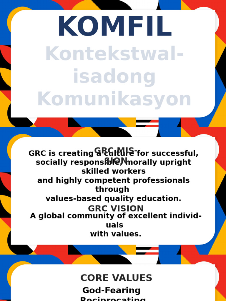 KOMFIL Week 1 | PDF