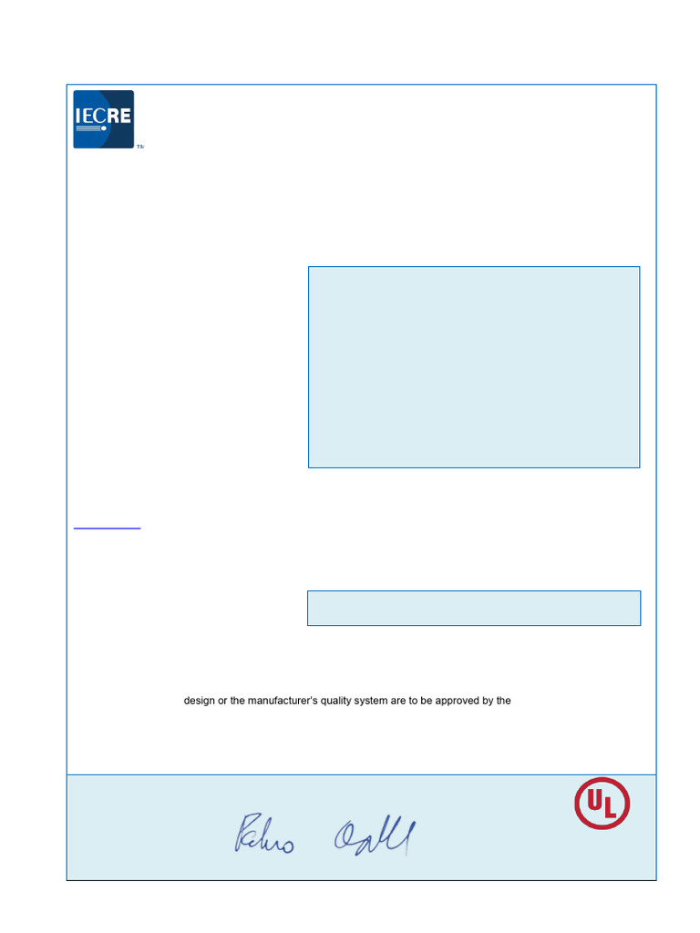 Decs Iecre - We.cs.22.0117-R1 | PDF | Transformer | Wind Turbine