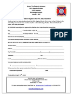 Vendors Registration Form 2012 GA - Reunion