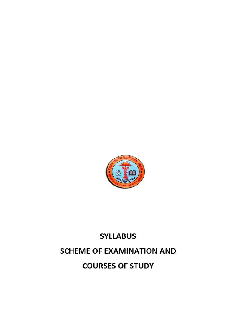 CBCS Syllabus for BA English 2024-25 | PDF | Curriculum | Reading ...
