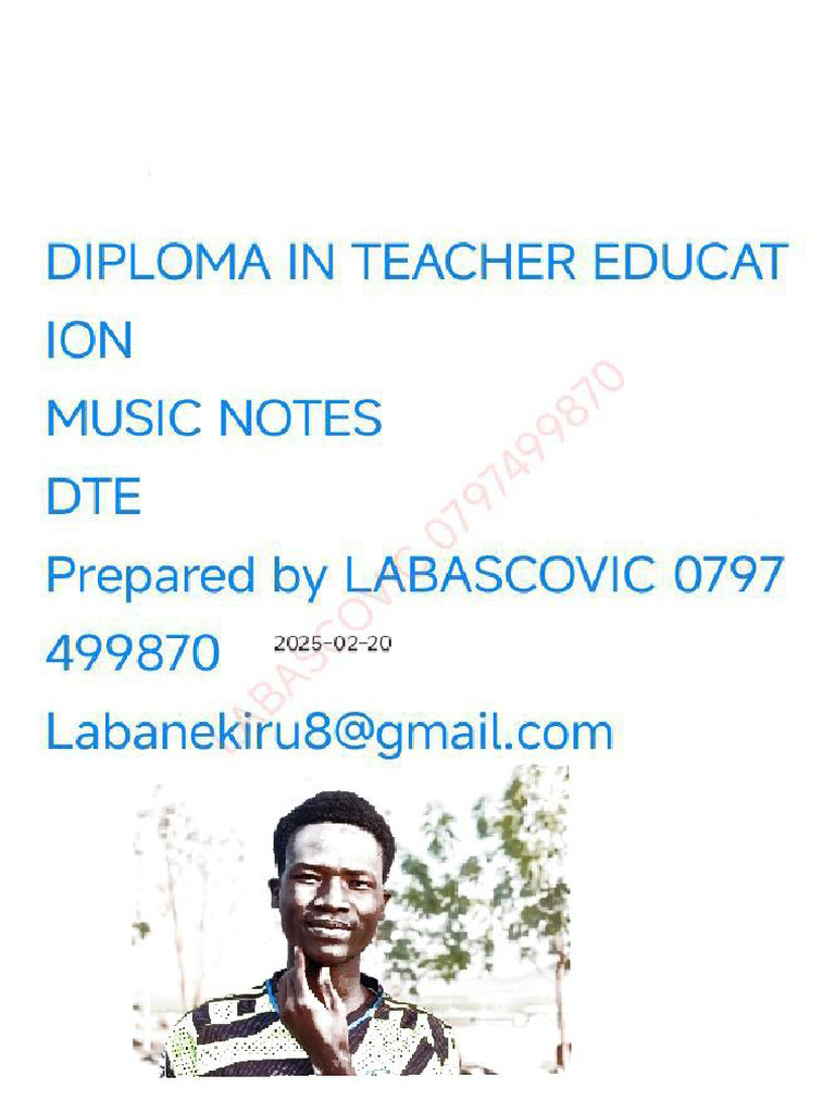 Dte Music Notes | PDF