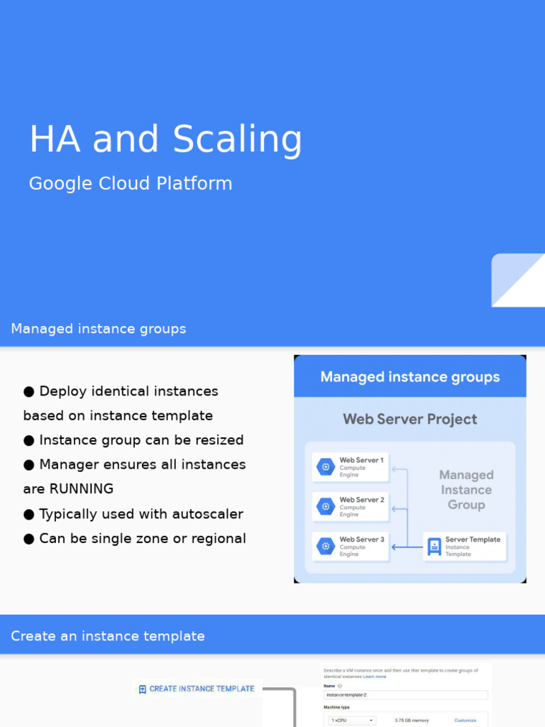 Managed Instance Groups Overview | PDF | Transport Layer Security ...
