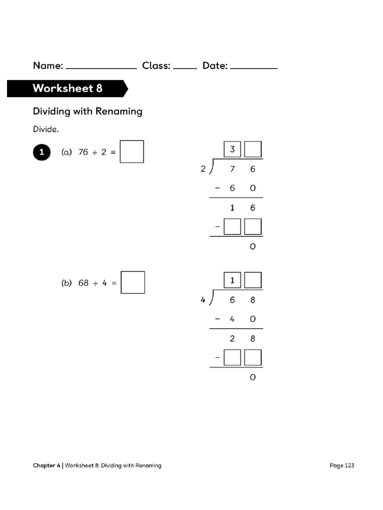 mathsnoproblem_workbook-3a_chapter-4_worksheet-8 | PDF