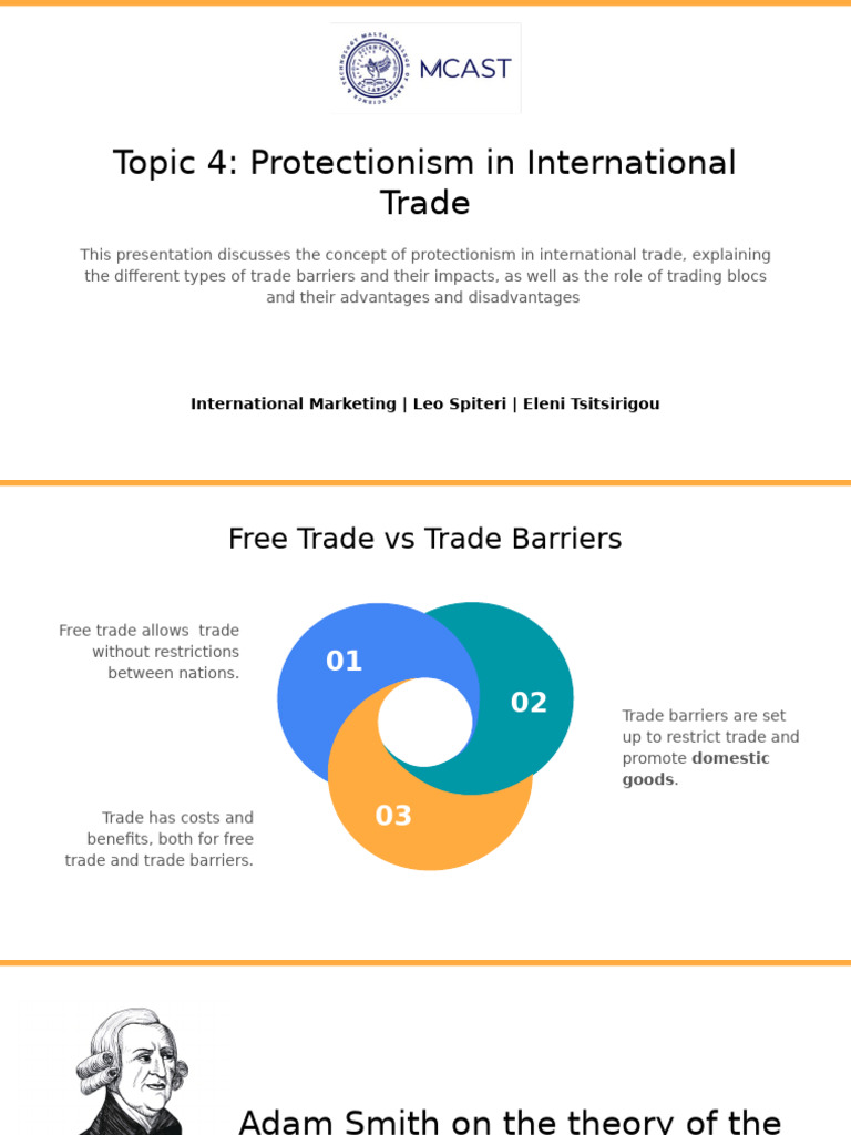 Understanding Protectionism in Trade | PDF | Tariff | Dumping (Pricing ...