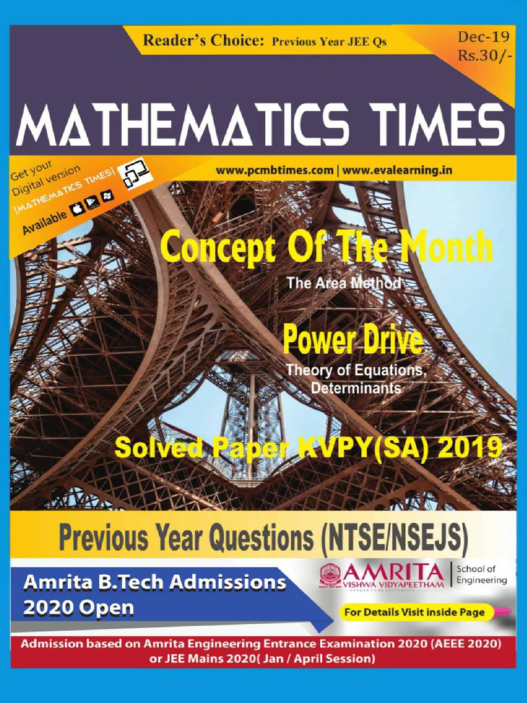 Mathematics Times | PDF