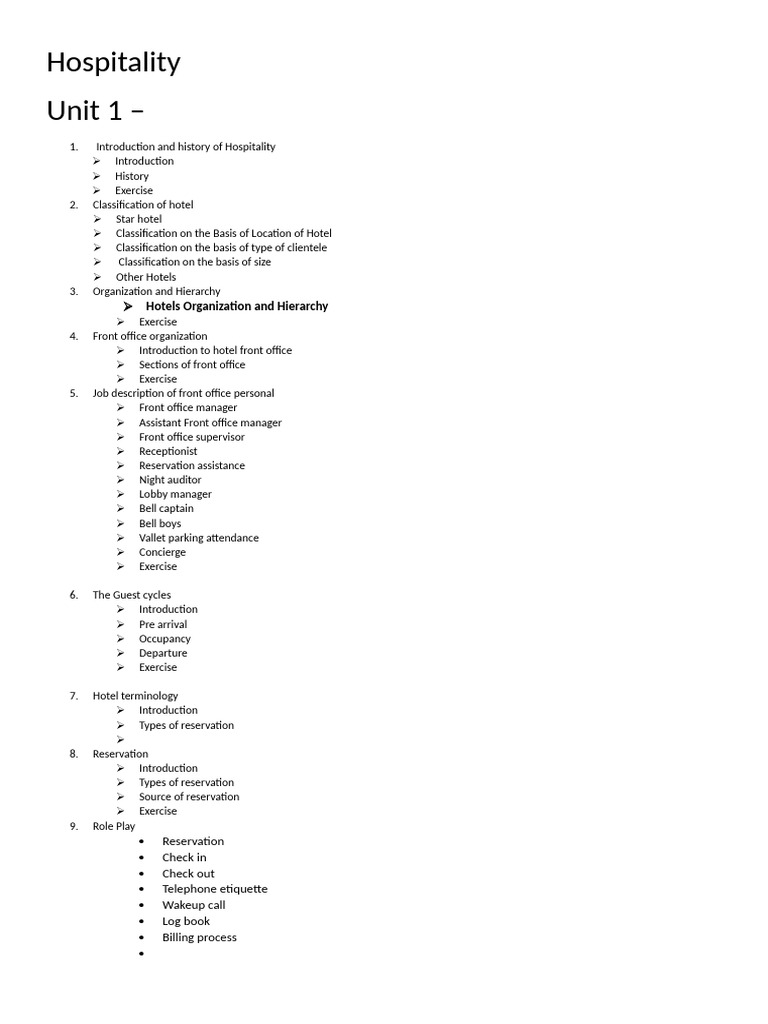 front office | PDF | Hotel | Motel