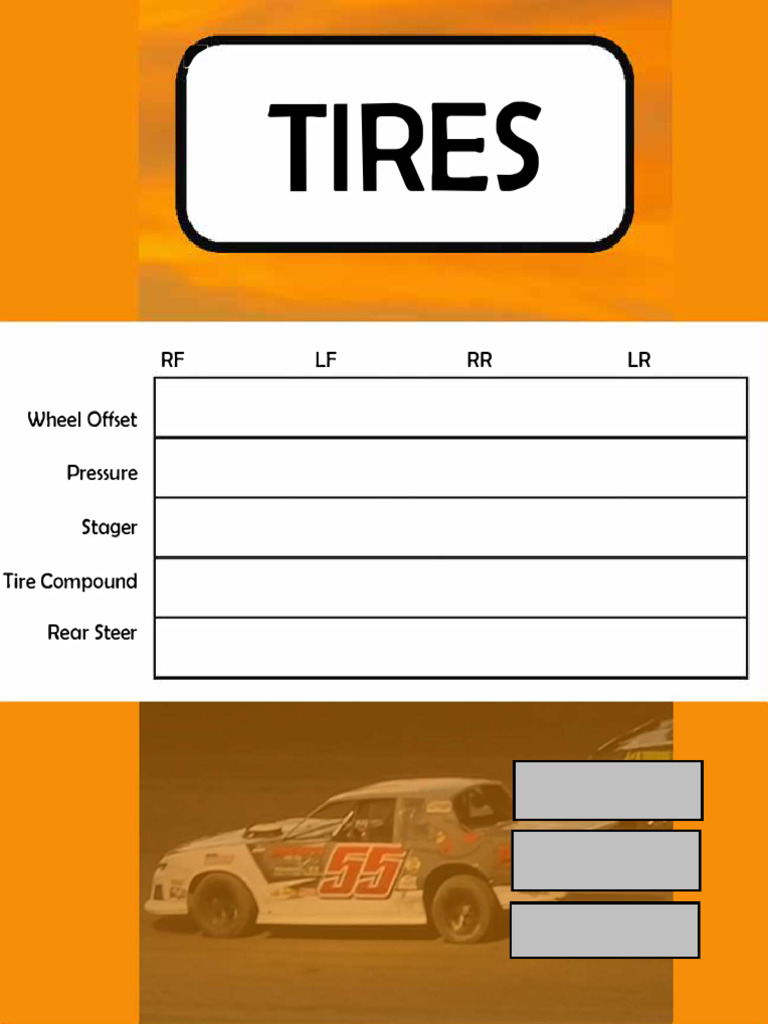 Tire Specifications and Adjustments Guide | PDF