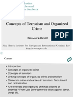 Concepts of Terrorism and Organized Crime: Hans-Joerg Albrecht