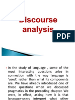 Discourse Analysis