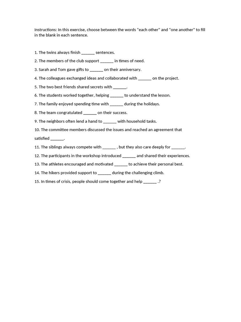 Instructions | PDF