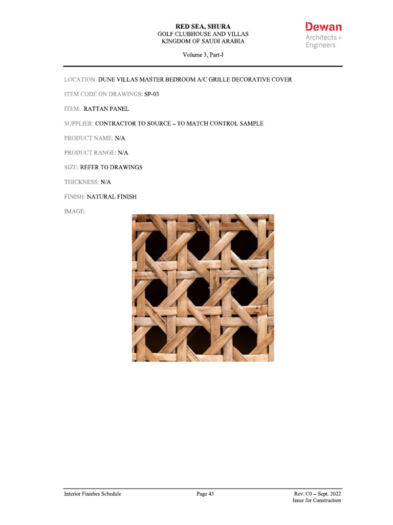 Rattan Mesh Color | PDF