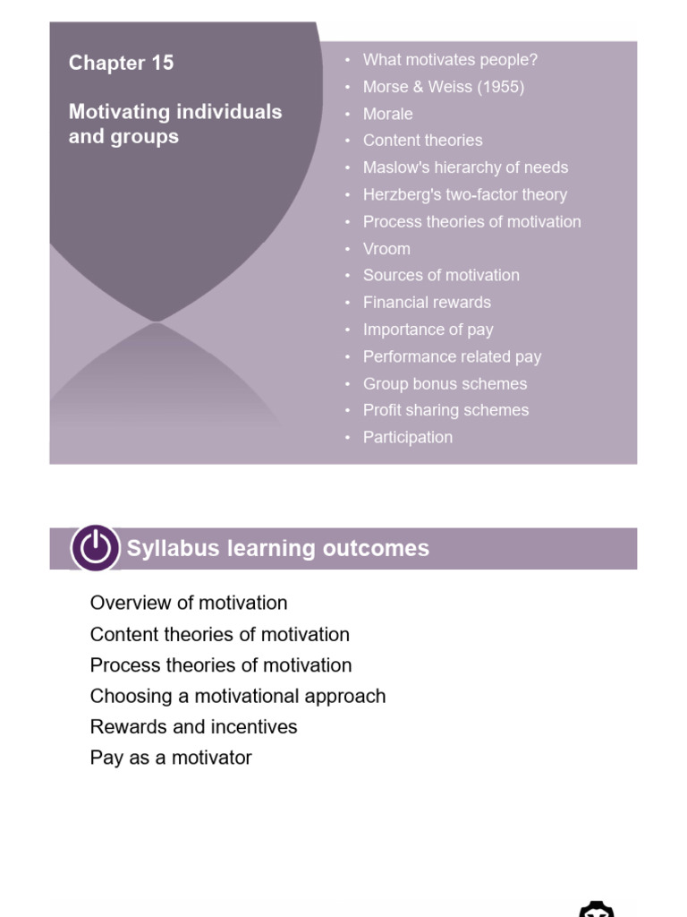 Understanding Motivation Theories and Rewards | PDF | Motivational ...