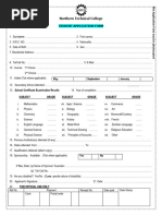 TVET Application Form for Diploma 2025/26 | PDF | Vocational Education ...