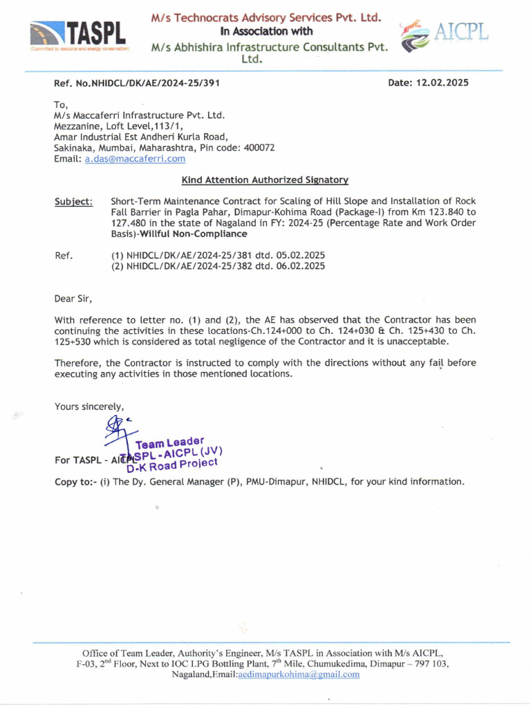 Letter No. 391 | PDF