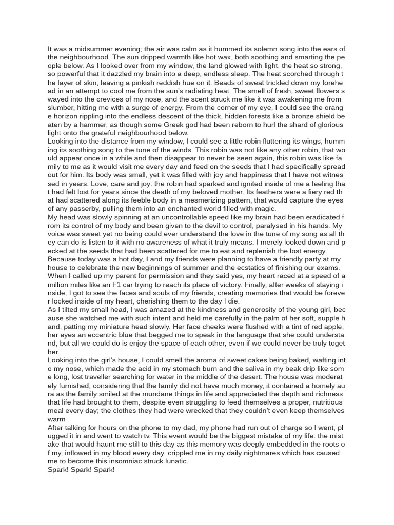 Creative Writing | PDF