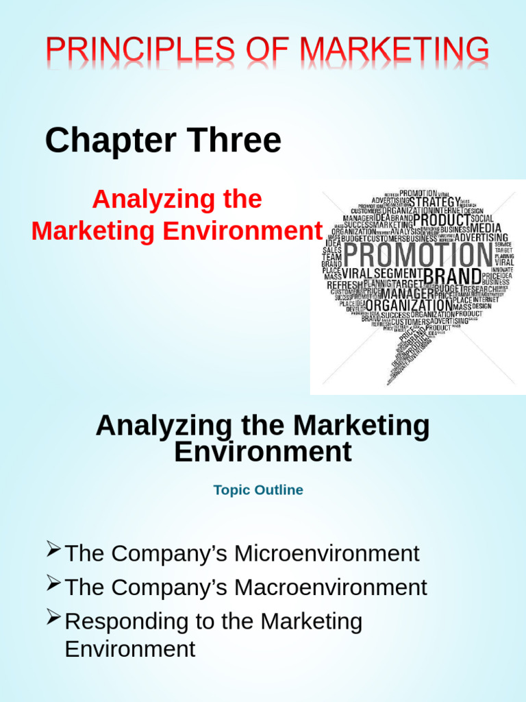 Marketing Environment Analysis Guide | PDF | Marketing | Economies