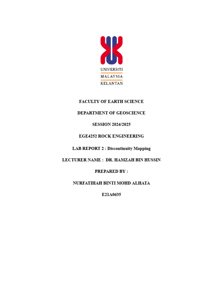 Lab Report 2 - EngineeringRock - E21a0635 | PDF | Lidar | Unmanned ...