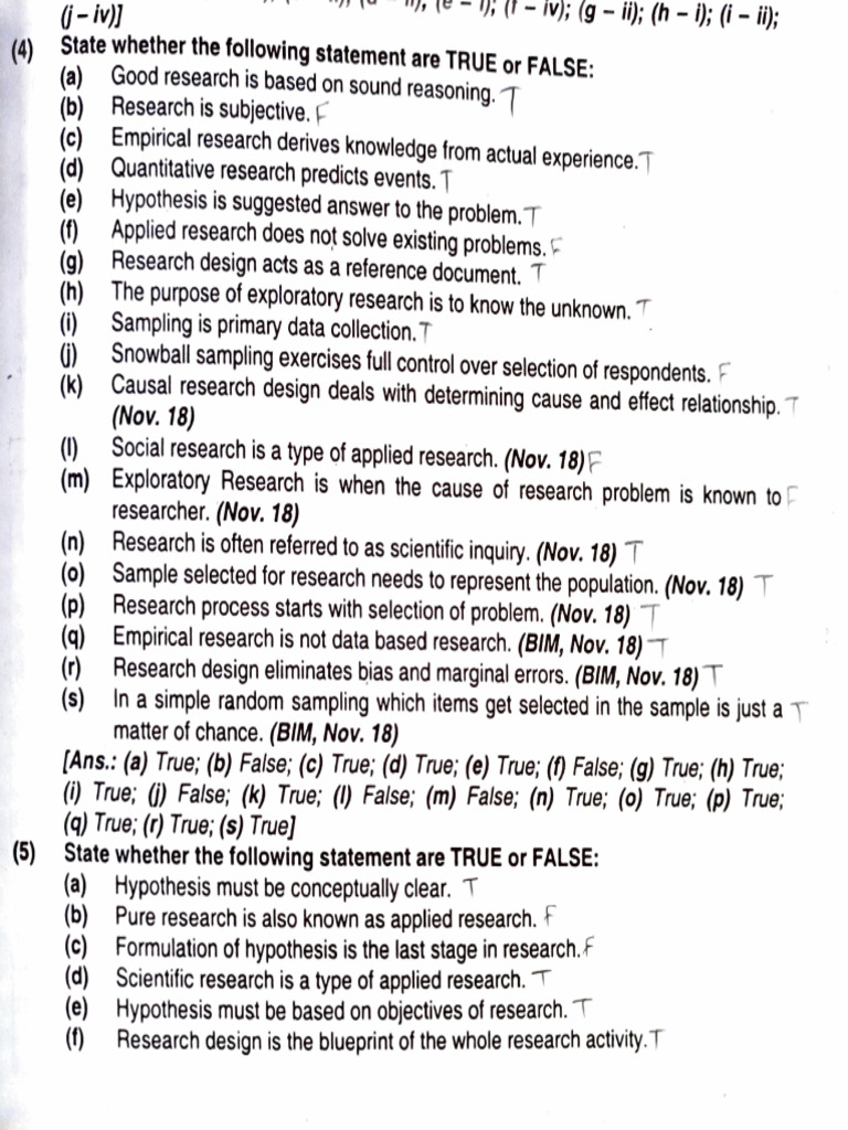 RM Objective Internal | PDF