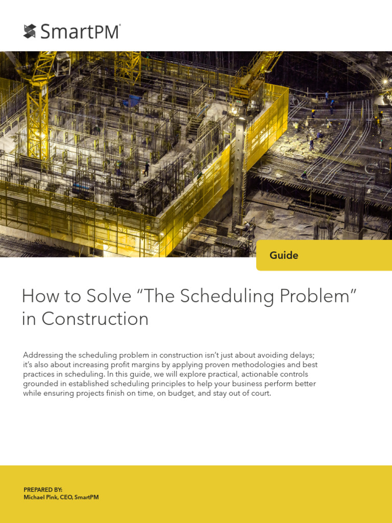 7 Controls to Fix Construction Scheduling | PDF | Analytics | Risk