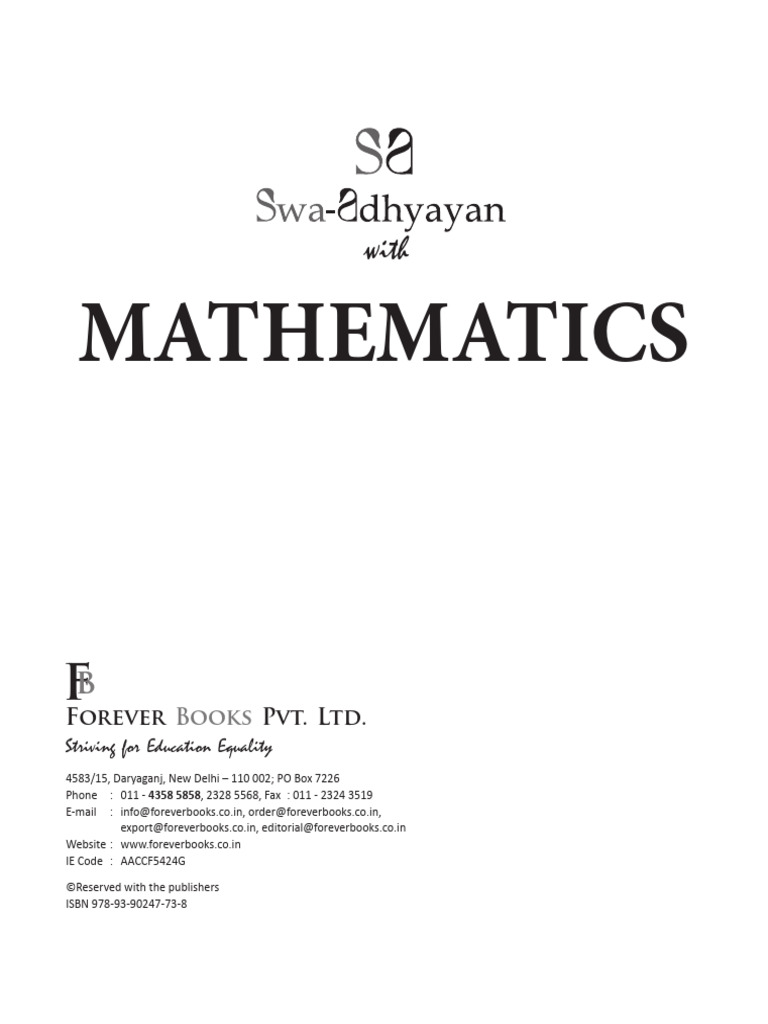 Mathematics: Teachers' Resource Manual | PDF | Mathematics | Algebra