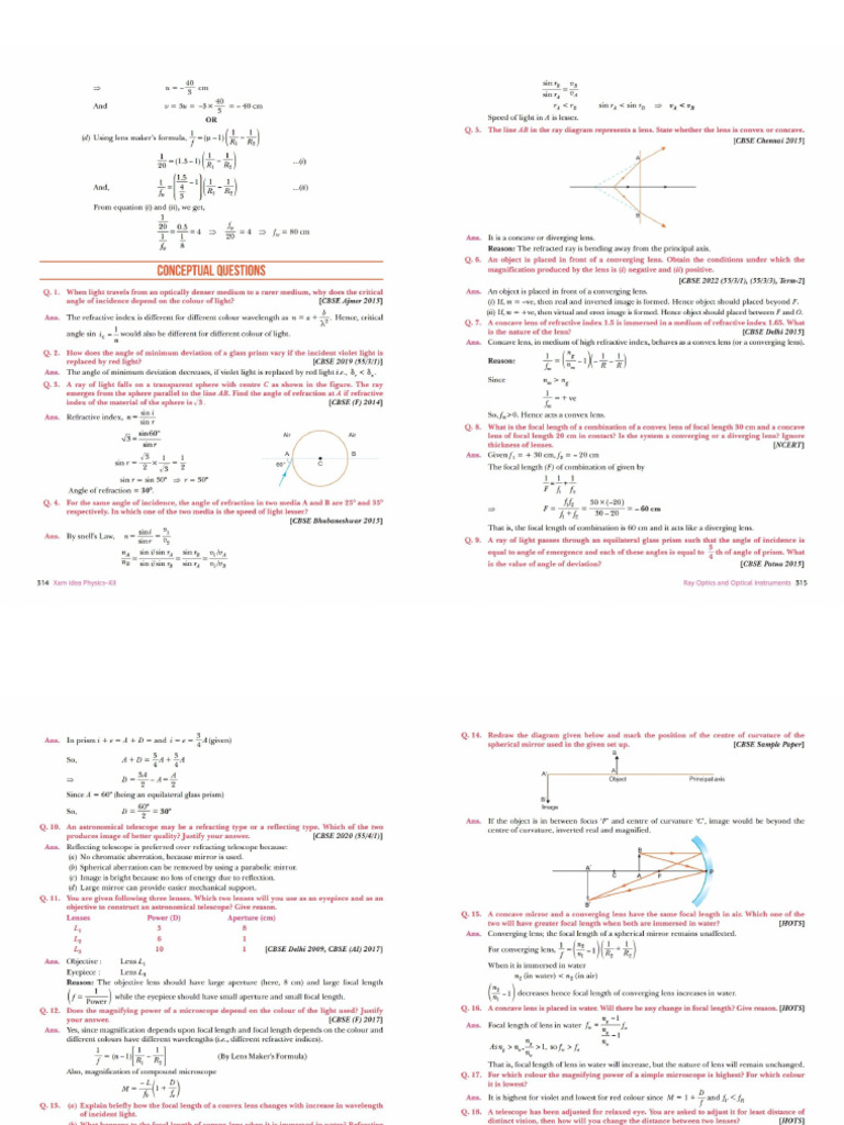 Physics Xam Print | PDF