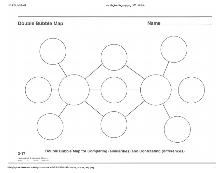Double Bubble Map | PDF