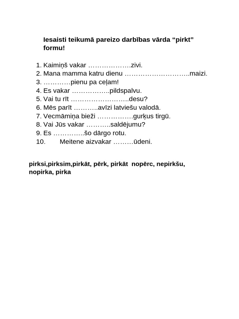 Pirkt | PDF