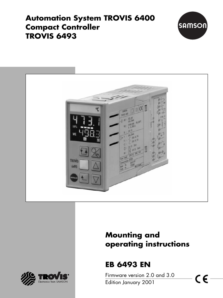 Controller SAMSON | PDF | Parameter (Computer Programming) | Function ...
