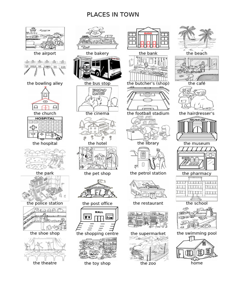 Essential Town Shops and Services Guide | PDF