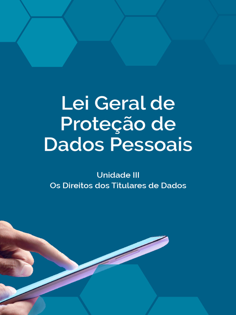 Direitos dos Titulares na LGPD | PDF | Privacidade de informações | Justiça