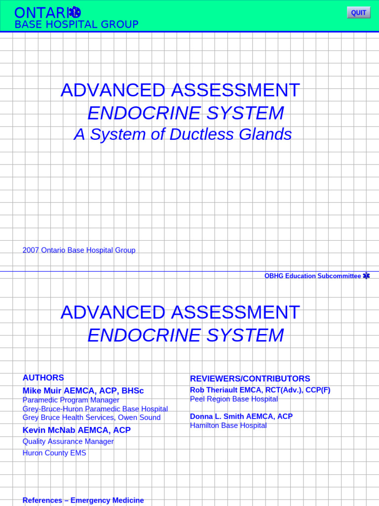 017_OBHG_Endocrine-12_-_2006 | PDF | Pituitary Gland | Pancreas