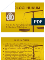 Sosiologi Hukum