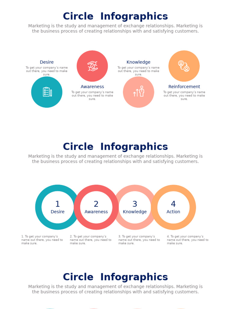 Marketing Circle Infographics Guide | PDF | Marketing | Information ...