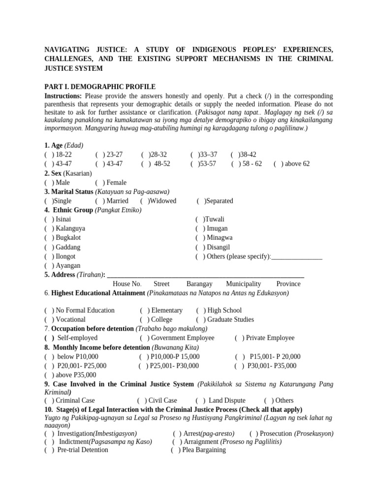 02.04.25..... Final Edit of Questionnaire-Indigenous Peoples Experience ...