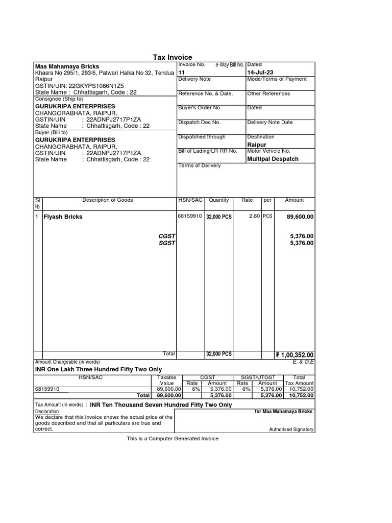 Screenshot 2023-08-06 at 6.04.29 PM | PDF | Invoice | Taxes