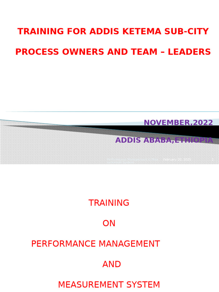 Performance Management Training Overview | PDF | Performance Appraisal ...