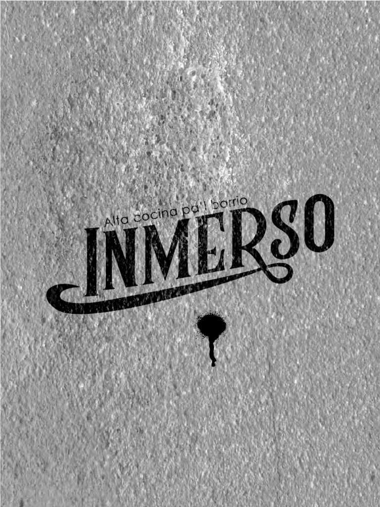 Carta Inmerso 2024 | PDF | Alimentos | Cocina