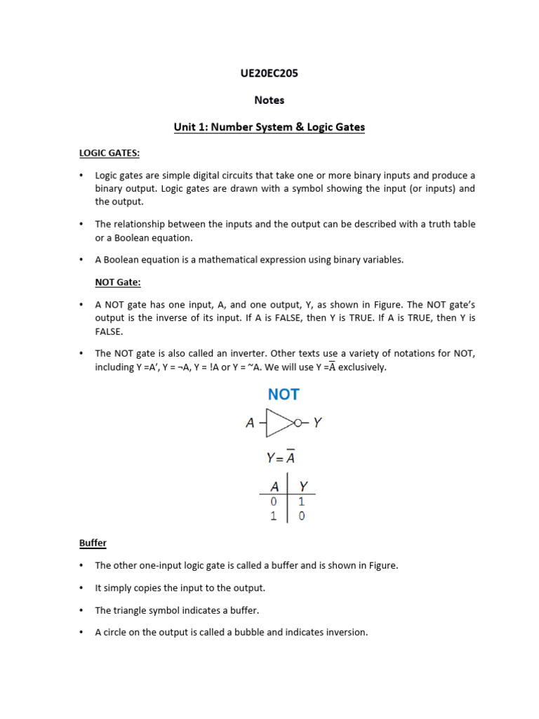 6 | PDF | Logic Gate | Mathematical Logic