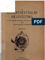 Radvánszky Béla-A Héderváry család oklevéltára 2. 1922.