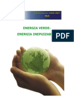 Energia Verde - Energia Inepuizabilă.