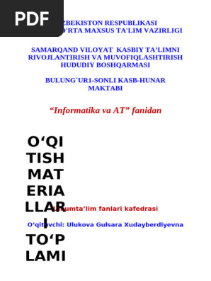 Obektlar bilan ovora