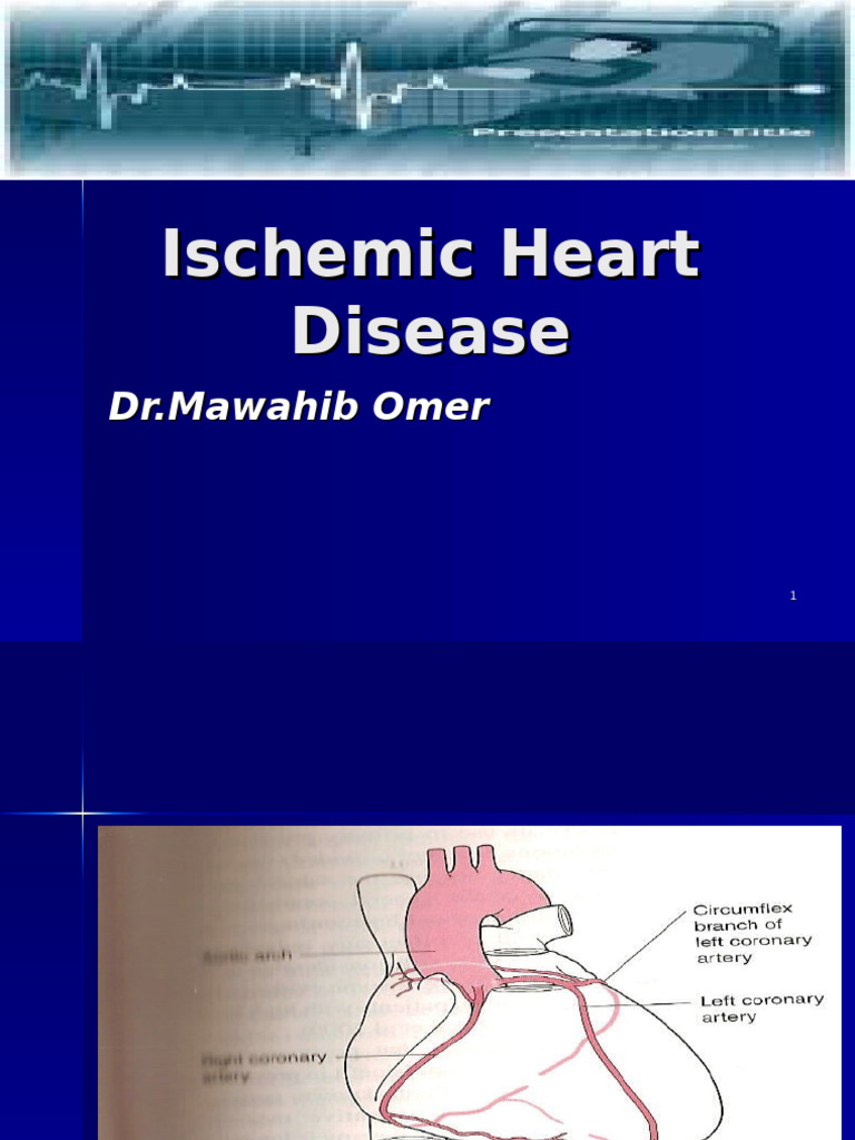 6 - Ischaemic Heart Disease | PDF | Myocardial Infarction | Ischemia
