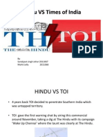 Hindu vs Times of India