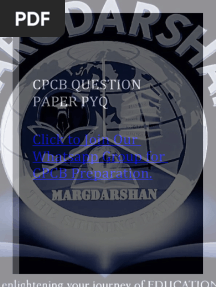 CPCB QP 2021