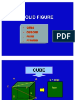 Properties of Cube, Cuboid, Prism & Pyramid