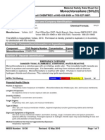 Monochlorosilane (Sih CL) : Material Safety Data Sheet For