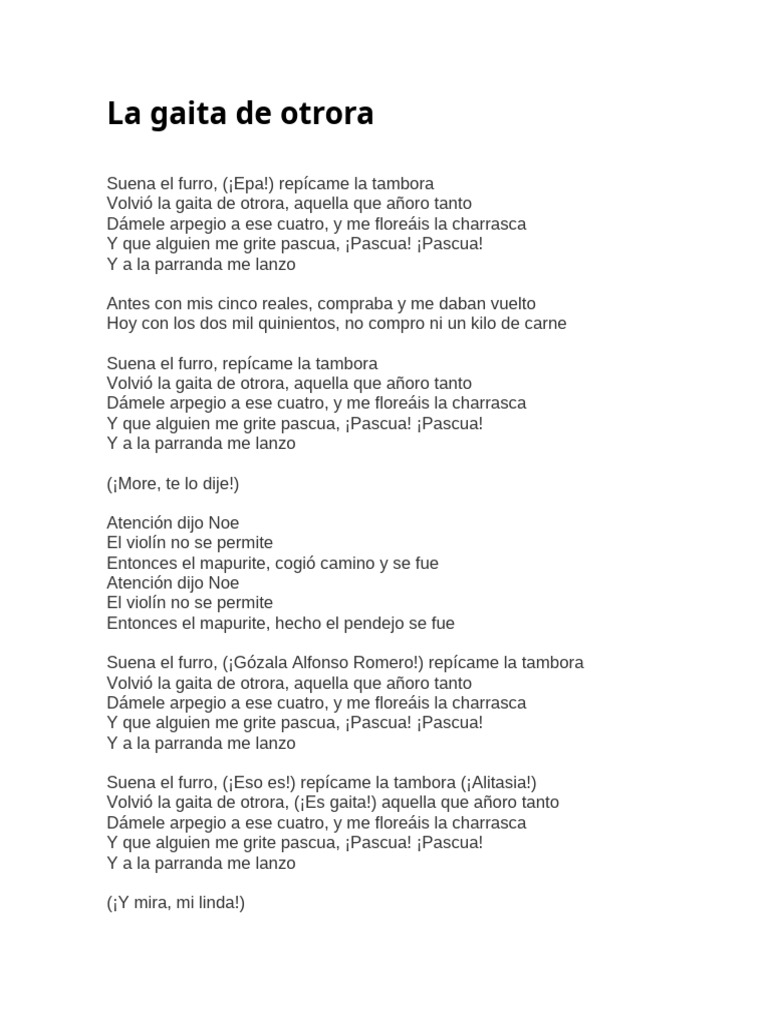 Letras de 
