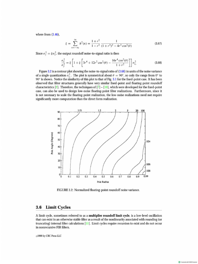 Finite Word Length Effect in Digital Filters | PDF
