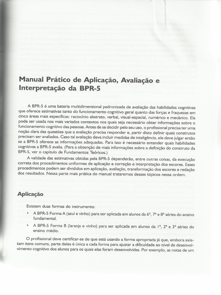 Manual BPR-5 | PDF