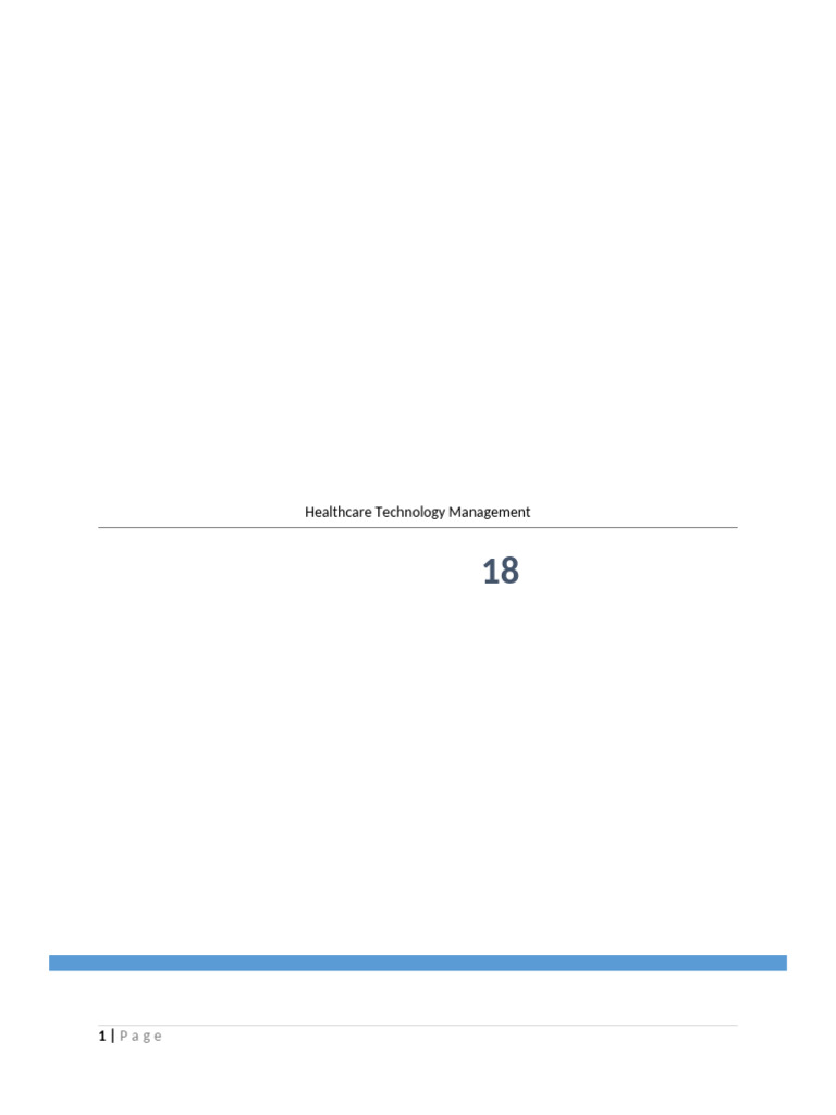 Healthcare Technology Management Guide | PDF | Medical Device | Health Care
